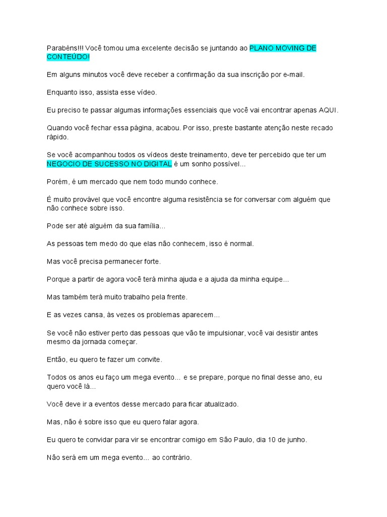 Convite para o Digital Estruturado | PDF
