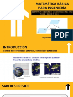 Matemática Básica para Ingeniería: SESIÓN 5: Coordenadas de Un Vector Respecto A Otras Bases - Cambio de Bases