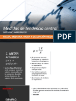 Medidas de Tendencia Central y Dispersión - Completo - Incluye Ejercicios Práticos