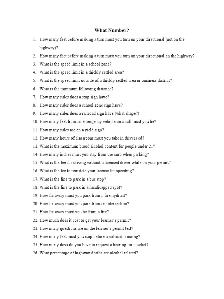 What Number | PDF