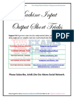 Machine Input Output Exam Cart