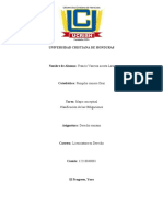 Acosta - Francis - Mapa Conceptual - Clasificación de Las Obligaciones