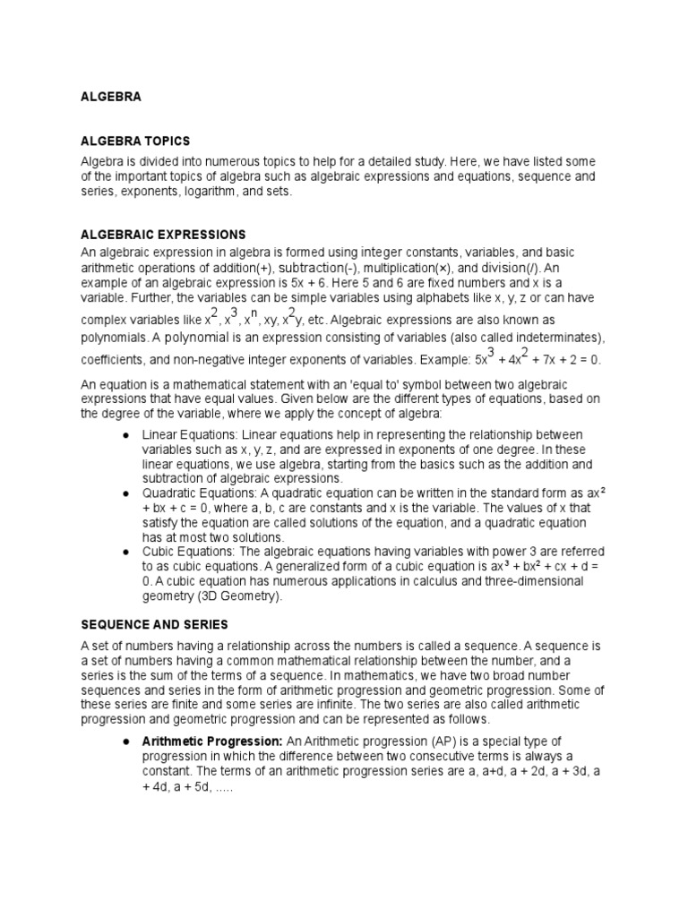 Topics In Algebra