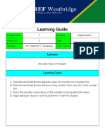 Learning Guide Math 7 - Week 3