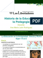 Educación Antigua Grecia Roma