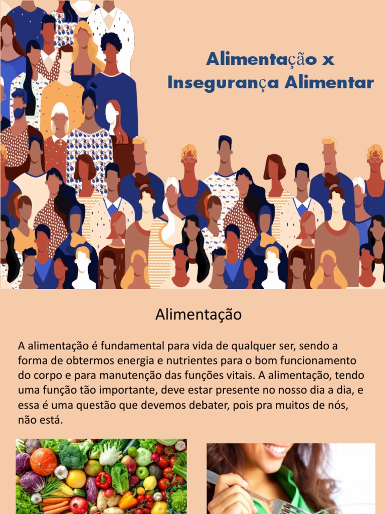Insegurança Alimentar no Brasil: Causas e Consequências | PDF | Fome ...