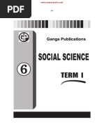 Namma Kalvi 6th Standard Social Science Guide Term 1 EM 220955