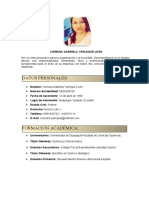 Datos Personales:: Xiomara Gabriela Yarlequé León