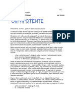 Omnipotente - Produccion Textual