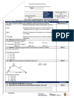 Evaluación Con Componente Metacognitivo Fìsica 1ro Bgu