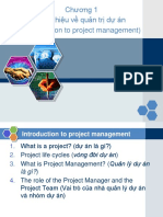 Chương 1-Giới thiệu về quản trị dự án