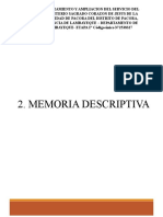 Memoria - Descriptiva - Super Pacora