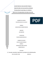 1.2 Concepto, Naturaleza, Importancia y Principios de La Administración.