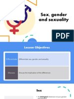 Sex Gender and Sexuality