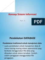 Konsep Sistem Informasi Part 4 m5