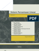 Kel 7 - Sistem Persamaan Linear