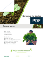 Berkebun Itu Mudah - Aang Hudaya