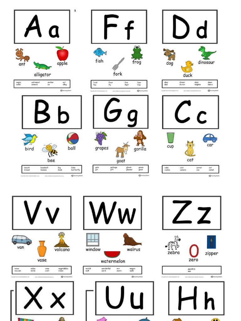 flash card PDF