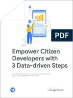 Empower Citizen Developers With 3 Data-Driven Steps