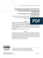 Propiedades psicométricas de una escala de celos