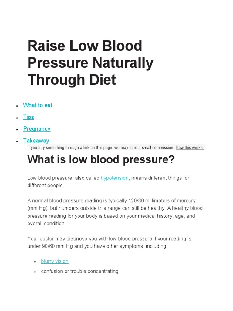 raise-low-blood-pressure-naturally-through-diet-pdf-clinical
