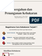 Pencegaan Dan Penanganan Kebakaran