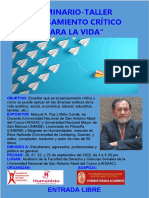 afiche-PENSAMIENTO CRÍTICO PARA LA VIDA5