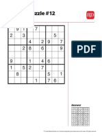 Sudoku-Puzzle 12