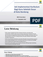 Orientasi Bimtek IKM Kota Bandung