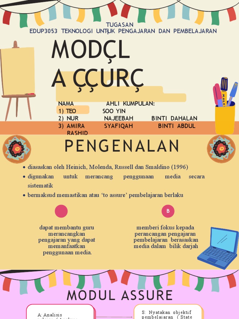Model ASSURE dalam Pengajaran Bahasa Melayu | PDF