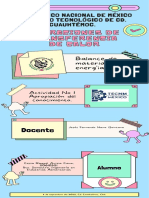 Infografía Sobre El Balance de Materia y Energía