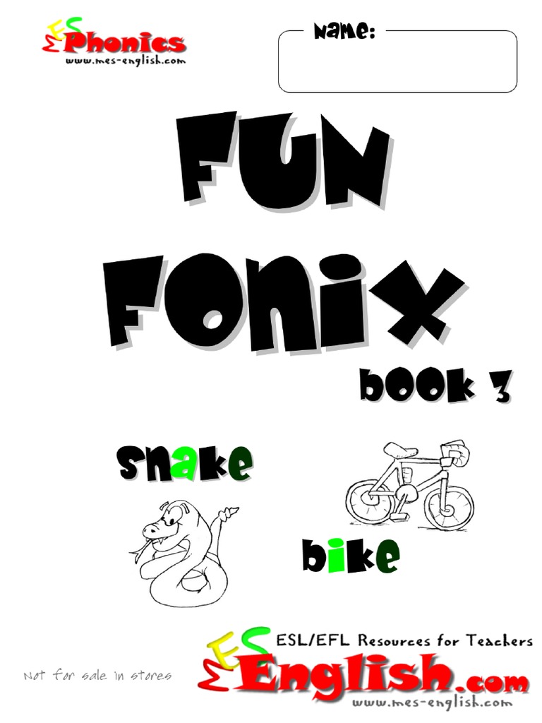 Fun Fonix Book 3 | PDF