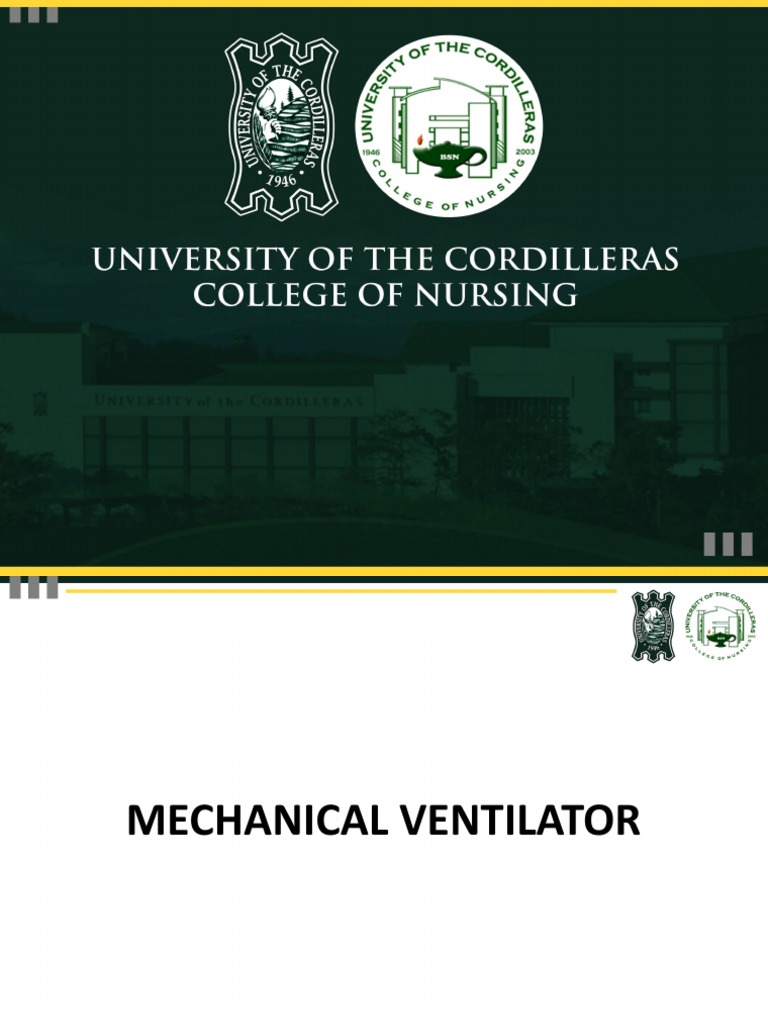 Mechanical Ventilation PDF