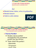 FAKTOR FISIKOKIMIA