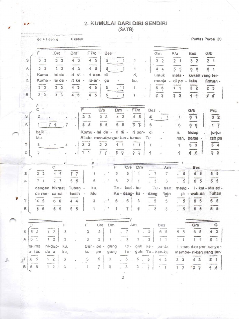 Ku Mulai Dari Diri Sendiri | PDF