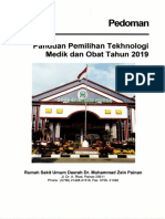 Panduan Pemilihan Teknologi Medik Dan Obat Tahun 2019