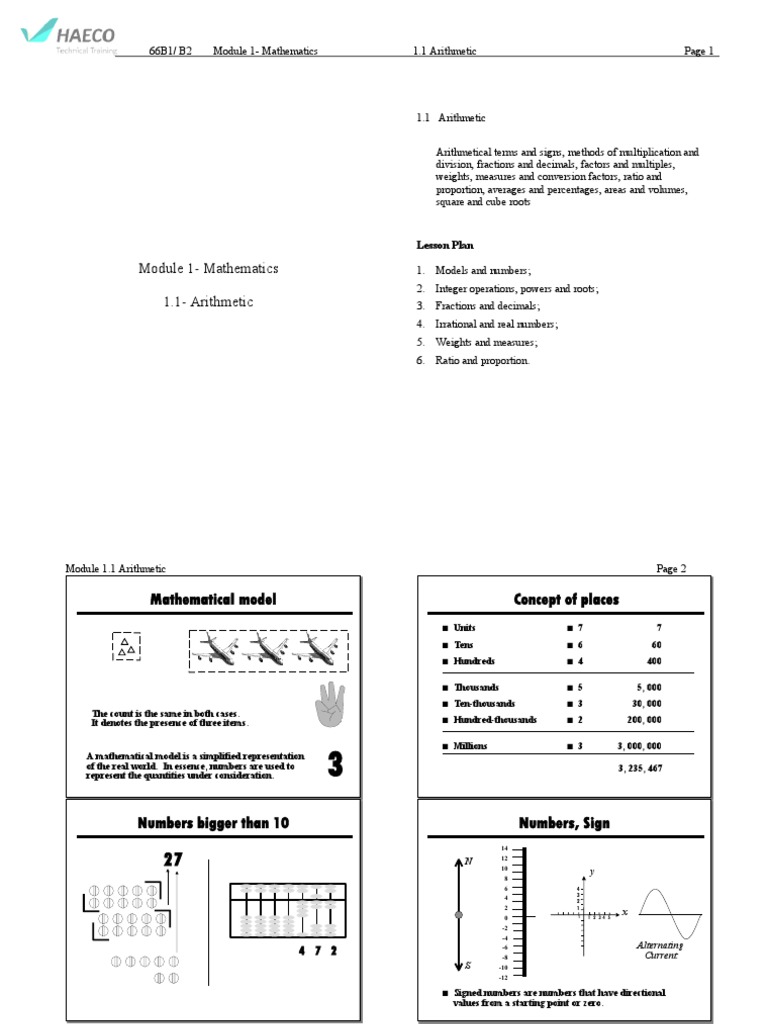 KM1 1 | PDF | Numbers | Significant Figures