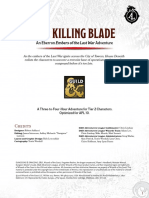 DDAL-ELW10 - The Killing Blade