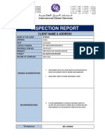 IDS INSPECTION REPORT-GENESIS-JOB#21625