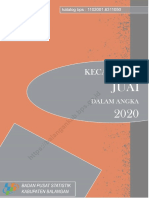 Kecamatan Juai Dalam Angka 2020