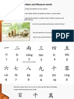 Class 5-Numbers and Measure Words