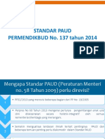 Standar PAUD Lama Vs Baru