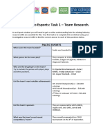 Introduction To Esports Induction Worksheet