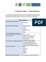 Introduction To Esports Induction Worksheet