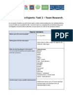 Introduction To Esports Induction Worksheet