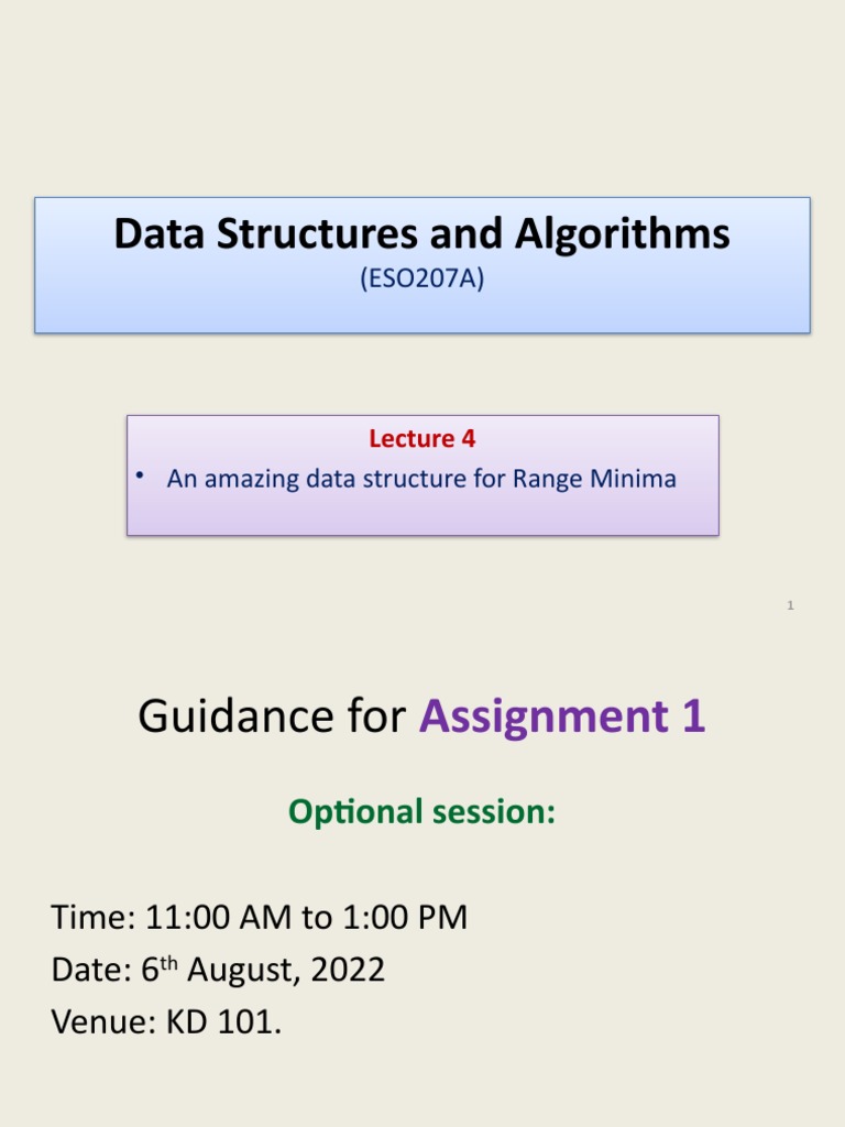 Lecture 4 ESO207 2022 | PDF | Integer (Computer Science) | Matrix ...