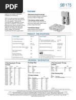 Anderson SB-175 Data Sheet