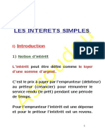 Intérêts Simple Et Composé