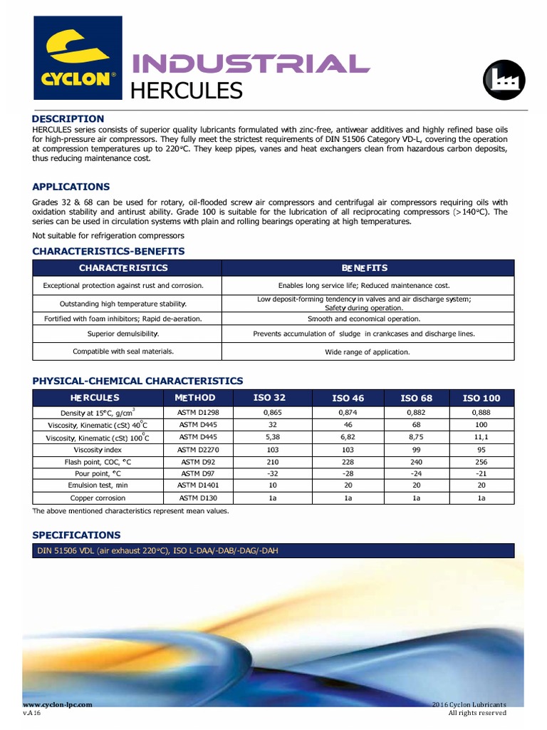 Hercules Eng PDF Lubricant Viscosity