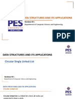 UE19CS202 DSA Unit1 Class7 Circular Singly Linked List 20200804110001